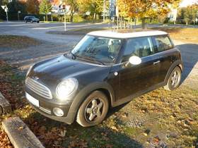 MINI-Cooper Limousine 3, schwarz, 88-90kW, 120-122 PS, BJ 2009, viele Extras!