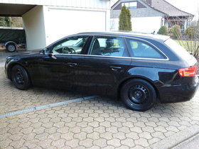 A4 Avant mit Multitronic-Getriebe 8-Gang stufenlos, brillantschwarz, aus 1.Hand