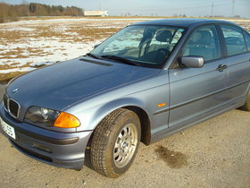 BMW 320 Diesel stahlblau-metallic
