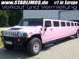 HUMMER H2 PINK Stretchlimousine Stretch-Limousine