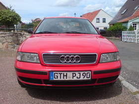 Audi A4 B51,6 rot BJ96 TÜV NEU und alle Querlenker + Bremsen