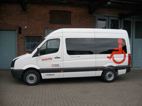 VW Crafter 35 TDI AHK (9-Si.)Rollstuhlpl./Eurorampe