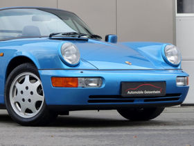 PORSCHE 964 Carrera 4 Cabriolet 33 TKM / 1.HD./ DEUTSCH