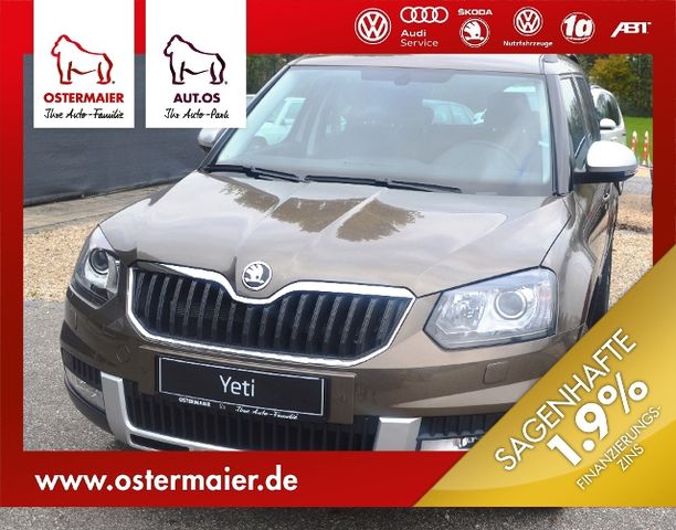 Skoda Yeti OUTDOOR ADVENTURE 2,0 TDI 4x4 NAVI 2XPDC