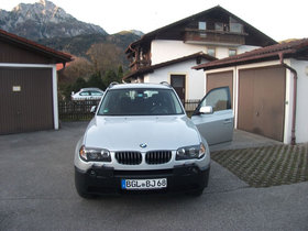 BMW X3 mit 8 fach bereifung auf Alufelgen
