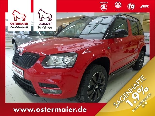 Skoda Yeti Monte Carlo 2,0 TDI 4x4, SiH, NAVI, 2xPDC,