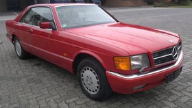 Mercedes-Benz 500 SEC Rechtslenker Rarität