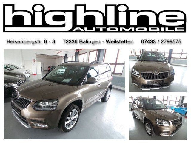 SKODA Yeti 2.0 TDI 4x4 - Ambition, Klimaaut, PDC, SHZ