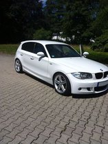 BMW 118d M Paket Navi Xenon Weiß Leder