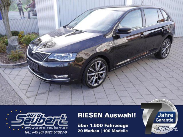 SKODA Rapid Spaceback 1.4 TSI DSG DRIVE * 5 JAHRE GARANTIE * NAVI * PDC * SHZG * LM-FELGEN 17 ZOLL
