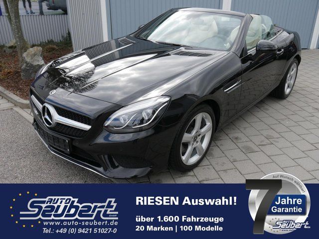 MERCEDES-BENZ SLC 200 LEDER BEIGE * AIRSCARF * LED SCHEINWERFER * NAVI GARMIN * PARK-ASSISTENT * SHZG