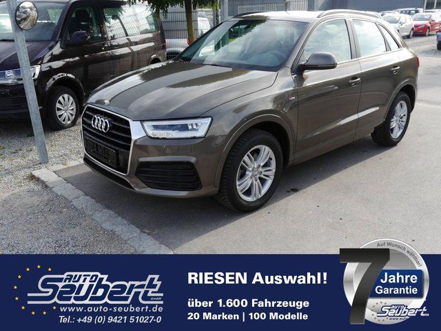 AUDI Q3 2.0 TFSI QUATTRO * S-TRONIC * S-LINE EXTERIEUR * LED-SCHEINWERFER * NAVIGATIONSPAKET