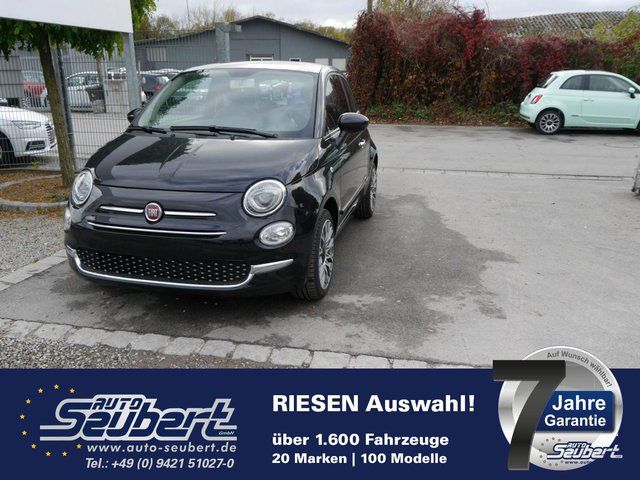 FIAT 500 1.2 8V LOUNGE PLUS * START&STOPP * PDC * GLASDACH * TEMPOMAT * KLIMAAUTOMATIK * 16 ZOLL