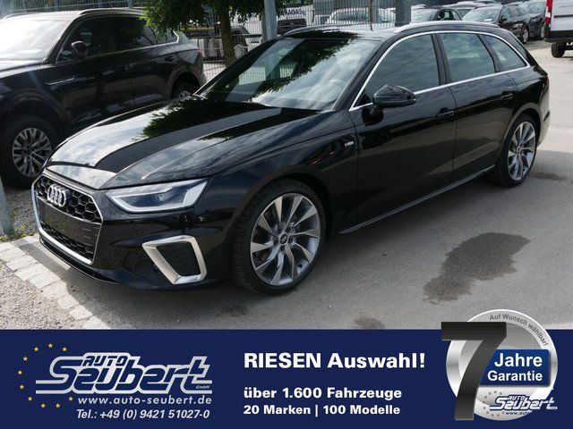 AUDI A4 Avant 40 TFSI S-TRONIC * S-LINE * LEDER/ALCANTARA * PANORAMA * MATRIX-LED * NAVI MMI * KAMERA