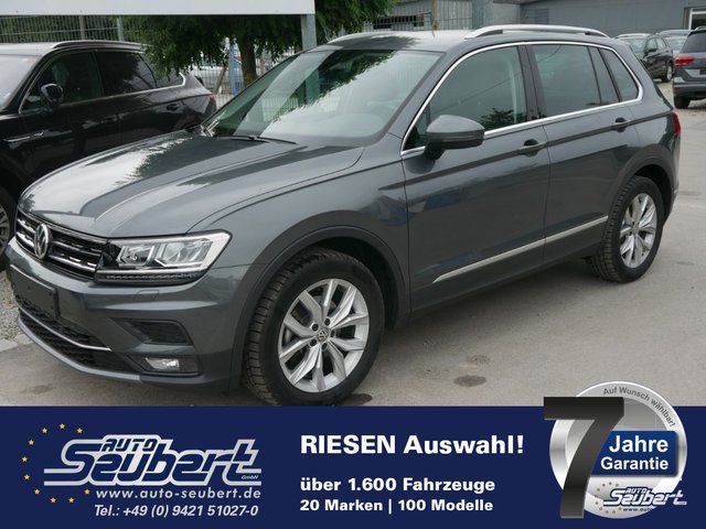 VW Tiguan 2.0 TDI DPF DSG HIGHLINE * AHK * LED * NAVI * ACC * PDC * SITZHEIZUNG * 18 ZOLL