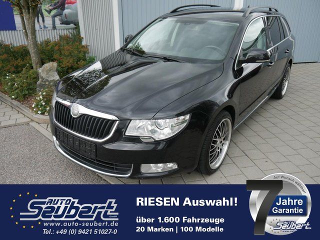 SKODA Superb Combi 2.0 TDI DPF EXCLUSIVE * AHK * BUSINESSPAKET AMUNDSEN * NAVI * XENON * PDC