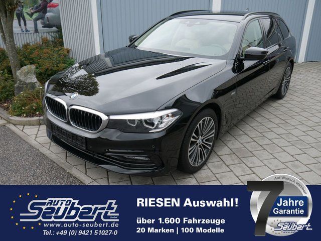 BMW 520d DPF Touring SPORT LINE * STEPTRONIC * LEDER BEIGE * BUSINESS PAKET * NAVI * PDC * SHZG * 18 ZOLL