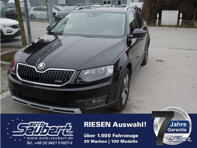 SKODA Octavia Combi 2.0 TDI DPF SCOUT 4x4 * LEDER/ALCANTARA * AHK * NAVI * XENON * PANORAMA-DACH * PDC * SHZG