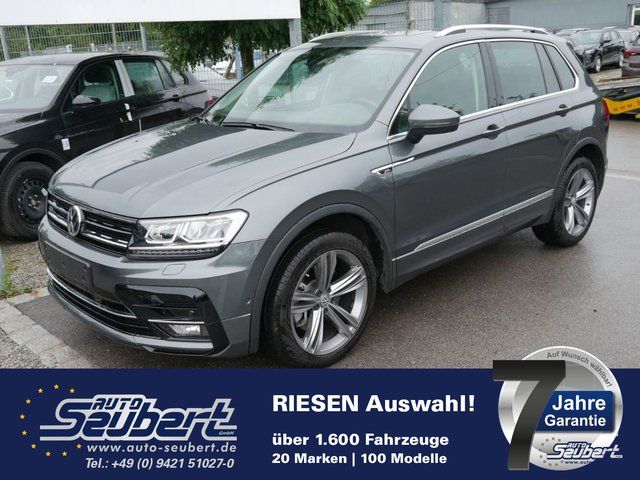 VW Tiguan 2.0 TDI DPF DSG 4M HIGHLINE * R-LINE EXTERIEUR * BUSINESS PREMIUM & TOP-PAKET * PANORAMA * AHK