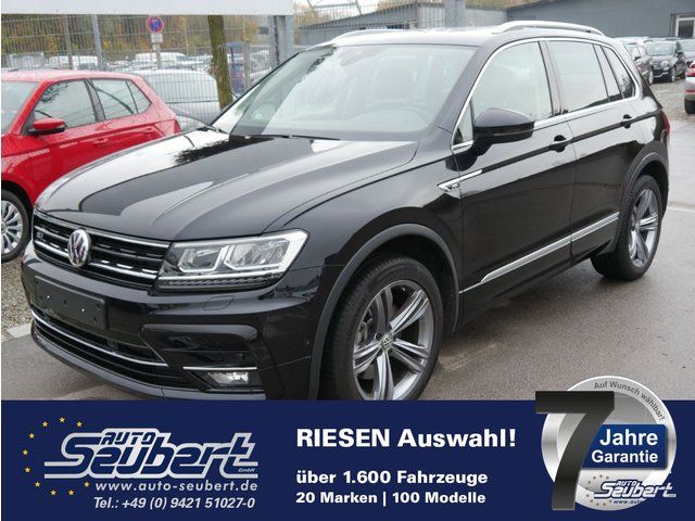VW Tiguan 2.0 TDI DPF DSG 4M HIGHLINE * R-LINE EXTERIEUR * BUSINESS PREMIUM & TOP-PAKET * PANORAMA * AHK