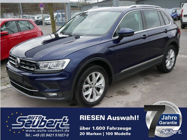 VW Tiguan 2.0 TDI DPF DSG HIGHLINE * AHK * LED * NAVI * ACC * PDC * SITZHEIZUNG * 18 ZOLL