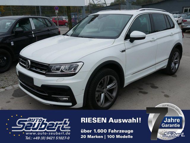 VW Tiguan 2.0 TDI DPF DSG 4M HIGHLINE * R-LINE EXTERIEUR * BUSINESS PREMIUM & TOP-PAKET * PANORAMA * AHK