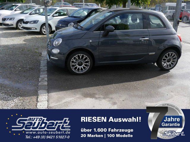 FIAT 500 1.2 8V LOUNGE PLUS * START&STOPP * PDC * GLASDACH * TEMPOMAT * KLIMAAUTOMATIK * 16 ZOLL