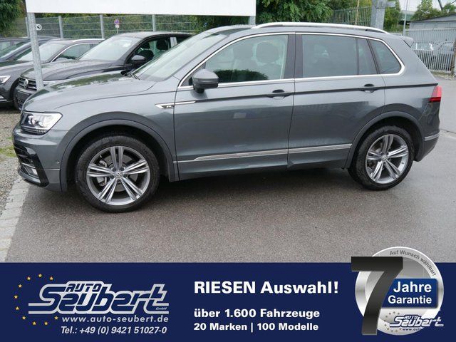 VW Tiguan 2.0 TDI DPF DSG 4M HIGHLINE * R-LINE EXTERIEUR * BUSINESS PREMIUM & TOP-PAKET * PANORAMA * AHK