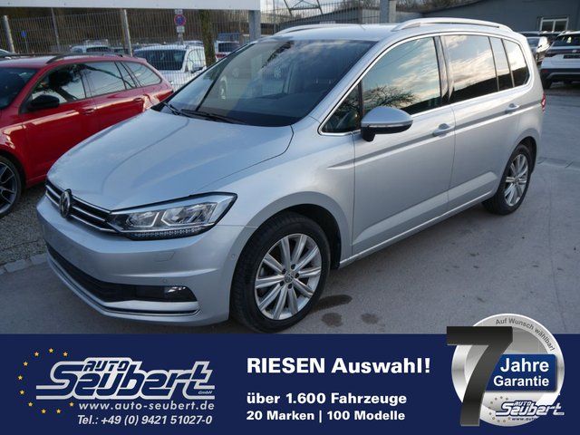 VW Touran 2.0 TDI DPF DSG HIGHLINE * BUSINESS PREMIUM * LED * ACC * NAVI * PARK ASSIST * SHZG * 7-SITZER