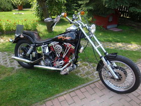 Old School Chopper  1340 Harley Shovel