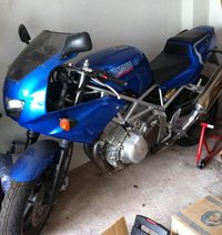 Sch&ouml;nwetter-Motorrad !