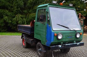 Multicar M25 mit Wendepflug/Kommunalhydraulik