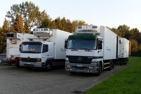 Mercedes-Benz Actros 2540 und Atego 1228