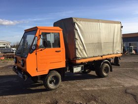 Multicar M 25 Pritsche, langer Radstand Plane+Spriegel