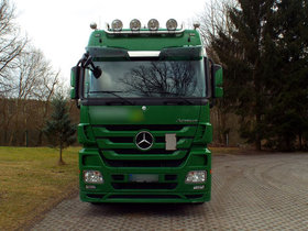 Mercedes-Benz Actros 4x2 1844LS mit Knapen Schubboden und Joloba Schienen sehr g