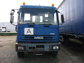 Iveco Cargo 180 E23 mit Atlas Ladekran AK 3500