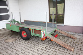 Anhänger, Holzanhänger, Transportanhänger, Tieflader