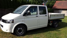 VW VW T5 FACELIFT DOKA DOPPELKABINE LADEKRAN HIAB 015T