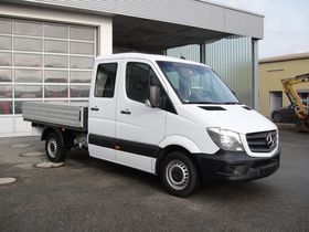 Mercedes-Benz 313 CDI Sprinter Doka-Pritsche, 7-Sitzer, AHK