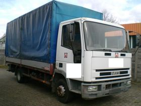 Iveco 75E14 Pritsche mit Plane und LBW