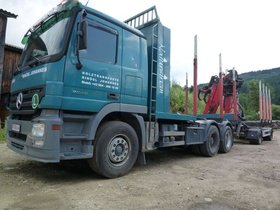 Holz-LKW