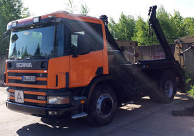 Scania 94 G EURO 4 Schalter Meiler Telekop TÜV 03-15 Reifen neuwertig