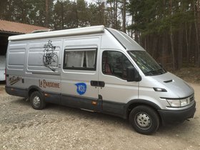 Iveco Daily Renntransporter Wohnmobil Motorradtransporter
