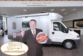 CRISTALL H 590 / AHK / Festbett Rückfahrkamera