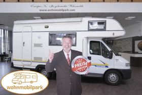 EURAMOBIL A 585/ doppl.Boden / DPF Grün