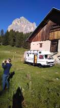 Campingbus VW LT31 mit Hochdach
